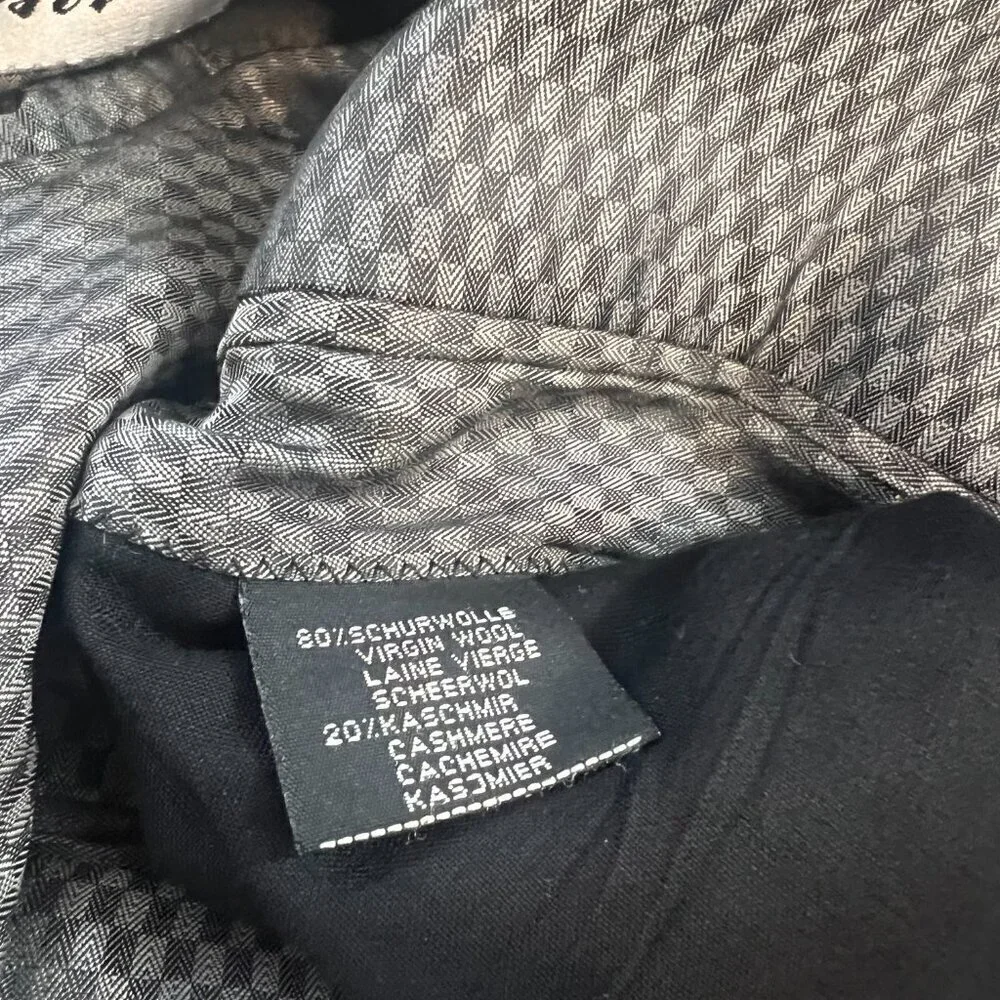 Ermenegildo Zegna Sport Coat Wool & Cashmere Blazer Windsor 42